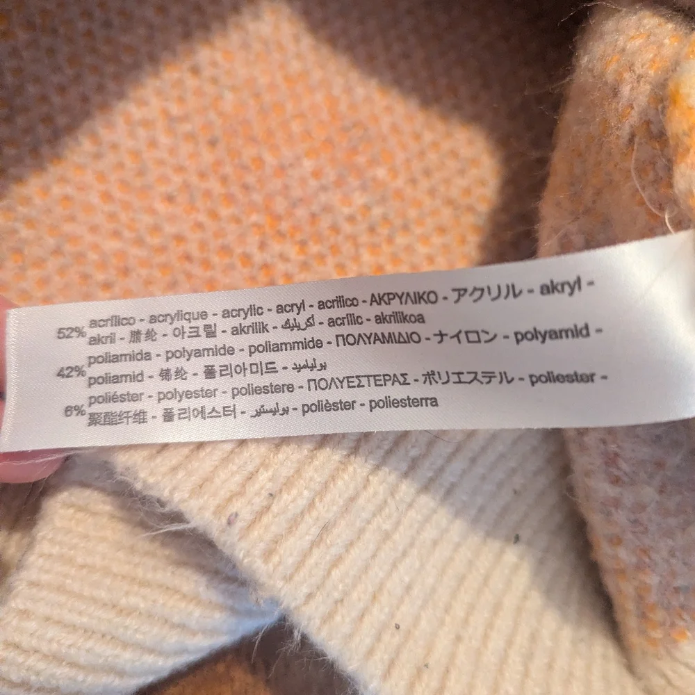 Zara Flower Sweater/Cardigan - Picture 3 of 7